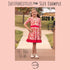 red-mermaid-scales-twirl-dress- - Sophia's Style -6
